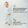 Dreamsuit: Toddler Sleep Sack with Legs, Rayon Made from Bamboo(Stripes)