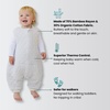 Dreamsuit: Toddler Sleep Sack with Legs, Rayon Made from Bamboo(Sunshine)