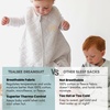 Dreamsuit: Toddler Sleep Sack with Legs, Rayon Made from Bamboo(Sunshine)