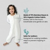 Dreamsuit: Toddler Sleep Sack with Legs, Rayon Made from Bamboo(Undyed)