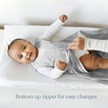 HALO SleepSack, 100% Cotton Wearable Blanket, Swaddle Transition Sleeping Bag, TOG 0.5(Birds)