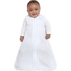 HALO SleepSack, 100% Cotton Wearable Blanket, Swaddle Transition Sleeping Bag, TOG 0.5(Circles Turquoise)