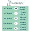 HALO SleepSack, 100% Cotton Wearable Blanket, Swaddle Transition Sleeping Bag, TOG 0.5(Huggy Bears)