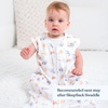 HALO SleepSack, 100% Cotton Wearable Blanket, Swaddle Transition Sleeping Bag, TOG 0.5(Jungle)