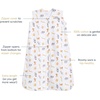 HALO SleepSack, 100% Cotton Wearable Blanket, Swaddle Transition Sleeping Bag, TOG 0.5(Jungle)