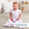 HALO SleepSack, 100% Cotton Wearable Blanket, Swaddle Transition Sleeping Bag, TOG 0.5(Sunshine Rainbows)