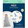 HALO SleepSack, 100% Cotton Wearable Blanket, Swaddle Transition Sleeping Bag, TOG 0.5(Watercolor Dinos)