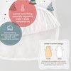 KaiyaBaby Organic Cotton Baby Sleep Sack, Long Sleeve 1.0 TOG, 6-18M(Dot Tree)