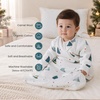 KaiyaBaby Organic Cotton Baby Sleep Sack, Long Sleeve 1.0 TOG, 6-18M(Dot Tree)