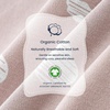 KaiyaBaby Organic Cotton Baby Sleep Sack, Long Sleeve 1.0 TOG, 6-18M(Pink Sky)