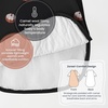 KaiyaBaby Organic Cotton Baby Sleep Sack, Long Sleeve 1.0 TOG, 6-18M(Pumpkin Dots)