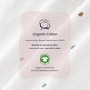 KaiyaBaby Organic Cotton Baby Sleep Sack, Long Sleeve 1.0 TOG, 6-18M(Spark Dots)