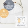 KaiyaBaby Organic Cotton Baby Sleep Sack, Long Sleeve 1.0 TOG, 6-18M(Sunny Pup)