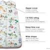 Milk Snob Disney Baby Sleeping Sack, Sleeveless Sleep Bag and Wearable Zip Up Blanket for Girl and Boy, Newborn Infant Shower(Enchanted Kingdoms)