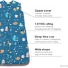 Milk Snob Disney Baby Sleeping Sack, Sleeveless Sleep Bag and Wearable Zip Up Blanket for Girl and Boy, Newborn Infant Shower(Finding Nemo)