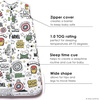 Milk Snob Disney Baby Sleeping Sack, Sleeveless Sleep Bag and Wearable Zip Up Blanket for Girl and Boy, Newborn Infant Shower(Mighty Heroes)