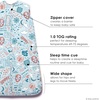 Milk Snob Disney Baby Sleeping Sack, Sleeveless Sleep Bag and Wearable Zip Up Blanket for Girl and Boy, Newborn Infant Shower(Spider-man Sketch Book)