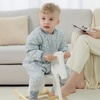 Mosebears Cotton Toddler Sleep Sack with Feet 2.5 TOG Ultra Soft Toddler Sleeping Sack Walker Wearable Blanket(Rabbit)