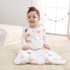 Mosebears Sleep Sack Baby Winter Wearable Blanket with 2-Way Zipper,2.5 TOG Cotton Sleep Sack Unisex (Calm Sage, 6-12 Months)(Ocean Animal)