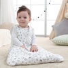 Mosebears Sleep Sack Baby Winter Wearable Blanket with 2-Way Zipper,2.5 TOG Cotton Sleep Sack Unisex (Calm Sage, 6-12 Months)(White Star)
