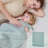 Mosebears Unisex Baby Sleep Sack 1.0 TOG, Supersoft Rayon Made from Bamboo Wearable Blanket with 2-Way Zipper (Dark Green,6-18 Months)(Sage)