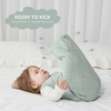 Mosebears Unisex Baby Sleep Sack 1.0 TOG, Supersoft Rayon Made from Bamboo Wearable Blanket with 2-Way Zipper(Deer)