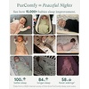 PurComfy Quilted Sleep Sack 2.5 TOG, Supersoft Bamboo Viscose Sleeping Bag(Midnight)