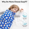 Rayon Made from Bamboo Sleep Sack 6-12 Months 1.0 TOG(Blue Dessert)