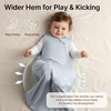 Rayon Made from Bamboo Sleep Sack 6-12 Months 1.0 TOG(Blue &Gray)