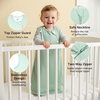 Rayon Made from Bamboo Sleep Sack 6-12 Months 1.0 TOG(Green)