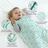 Rayon Made from Bamboo Sleep Sack 6-12 Months 1.0 TOG(Green Rainbow)
