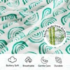 Rayon Made from Bamboo Sleep Sack 6-12 Months 1.0 TOG(Green Rainbow)