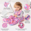 Rayon Made from Bamboo Sleep Sack 6-12 Months 1.0 TOG(Pink Dessert)