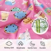 Rayon Made from Bamboo Sleep Sack 6-12 Months 1.0 TOG(Pink Dessert)