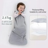 Rayon Made from Bamboo Winter Sleep Sack 24-36 Months 2.5 TOG(Gray)
