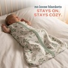 Toddler Sleep Sack 0.5 TOG Wearable Blanket, Lightweight Sleeping Bag 2T-4T(Botanic Dream)