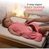 Toddler Sleep Sack 0.5 TOG Wearable Blanket, Lightweight Sleeping Bag 2T-4T(Pinkasaurs)