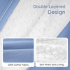 Yoofoss Baby Sleep Sack 12-18 Months TOG 1.5 Fleece with Plush Dots 2 Pack(1.5 Tog – Cloud)