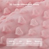Yoofoss Baby Sleep Sack 12-18 Months TOG 1.5 Fleece with Plush Dots 2 Pack(1.5 Tog-bean Paste&apricot)