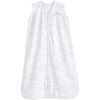 HALO SleepSack, 100% Cotton Wearable Blanket, Swaddle Transition Sleeping Bag, TOG 0.5(Midnight Moons-grey)