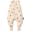 Mosebears Cotton Toddler Sleep Sack with Feet 2.5 TOG Ultra Soft Toddler Sleeping Sack Baby Sleep Bag Walker Wearable Blanket(Brown Bear)