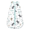 Mosebears Sleep Sack Baby Winter Wearable Blanket with 2-Way Zipper,2.5 TOG Cotton Sleep Sack Unisex (Calm Sage, 6-12 Months)(Deer)