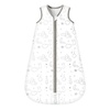 Mosebears Sleep Sack Baby Winter Wearable Blanket with 2-Way Zipper,2.5 TOG Cotton Sleep Sack Unisex (Calm Sage, 6-12 Months)(White Cloud)