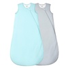 Rayon Made from Bamboo Sleep Sack 6-12 Months 1.0 TOG(Blue &Gray)