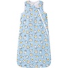 pureborn Baby Sleep Sack Viscose from Bamboo Wearable Blanket S-XL(Light Blue Breakfast)