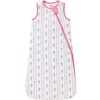 pureborn Baby Sleep Sack Viscose from Bamboo Wearable Blanket S-XL(Vertical Stripe Bow)