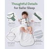 pureborn Baby Sleep Sack Viscose from Bamboo Wearable Blanket S-XL(Bear)