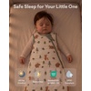pureborn Baby Sleep Sack Viscose from Bamboo Wearable Blanket S-XL(Bear)
