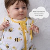 pureborn Baby Sleep Sack Viscose from Bamboo Wearable Blanket S-XL(Buzzy Bee)