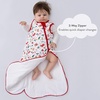 pureborn Baby Sleep Sack Viscose from Bamboo Wearable Blanket S-XL(Christmas Decoration)
